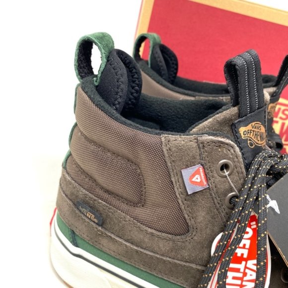 VANS Sk8-Hi Del Pato MTE-2 Shoe Brown Green Suede Women's Size Boots VN0A5JMNBGS - Picture 9 of 10